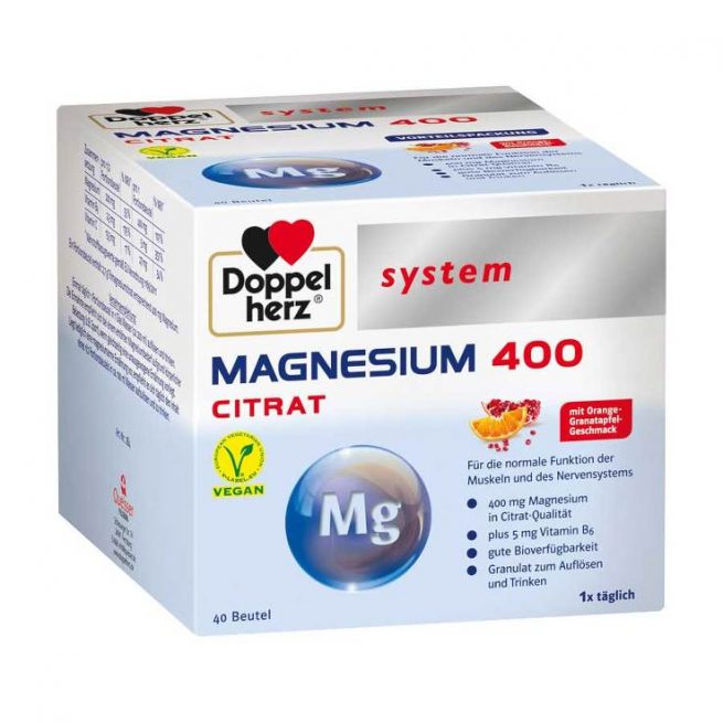 Doppelherz Magnesium 400 Citrat system G