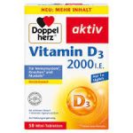 Doppelherz Vitamin D3 2000IE 50 St., 20,8 g