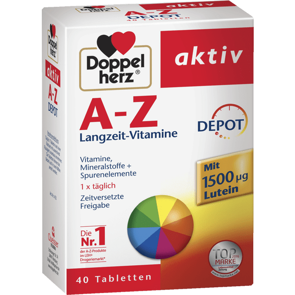 Doppelherz active A-Z depot long-term vitamins