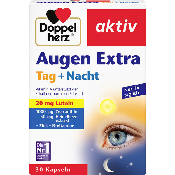 Doppelherz Eye Extra Day + Night Capsules 30 pcs., 16.2 g