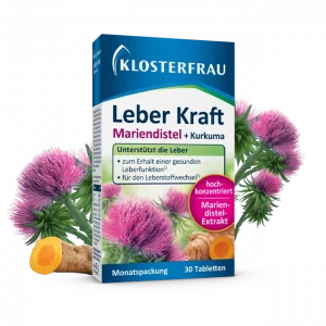 Klosterfrau Liver strength (Leber Kraft) (30 tablets), 21.1 g