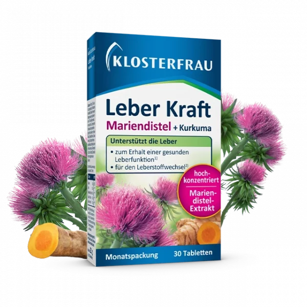 Klosterfrau Liver strength (Leber Kraft) (30 tablets), 21.1 g