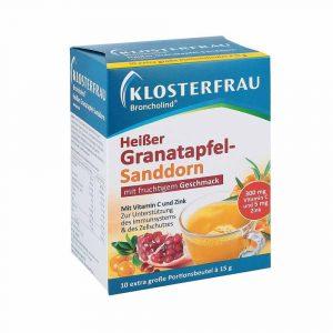 Klosterfrau Hot pomegranate sea buckthorn hot drink, 10 pcs. bags, 150 g